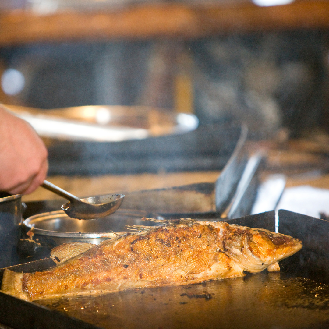 Barbecued Fish