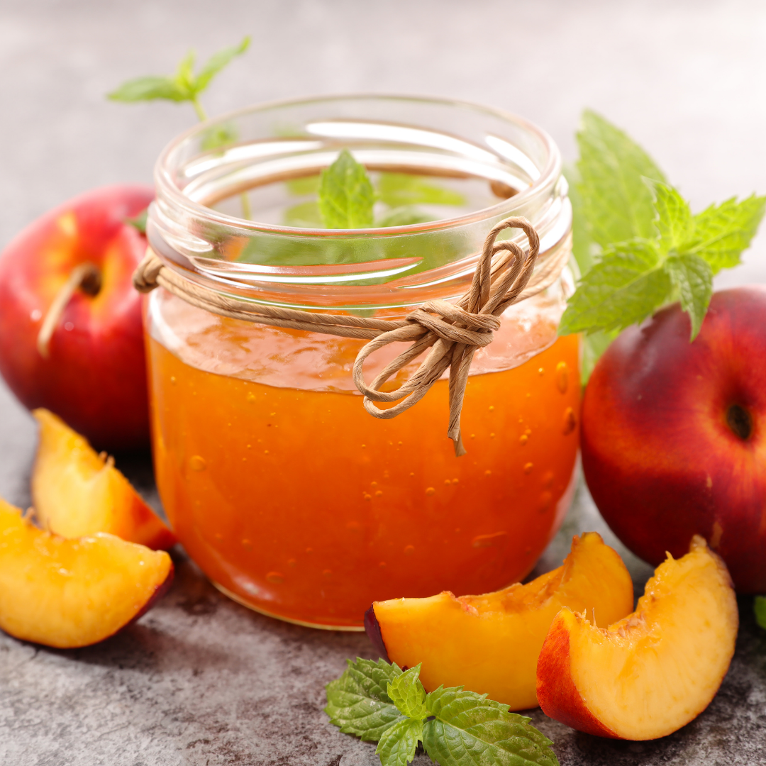 Peach Preserves in a Car 