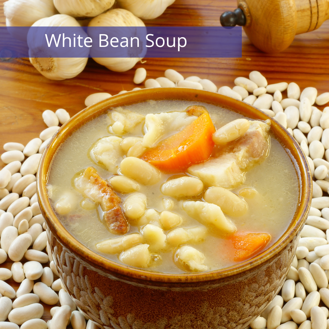 Mediterranean White Bean Soup 
